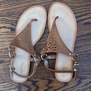 Reaction‎ Kenneth Cole Tan Sandals Size 9.5